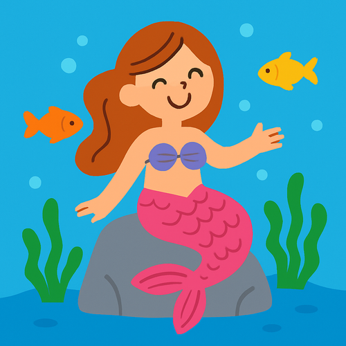 Mermaid Lagoon - DIY Painting By Numbers Kit