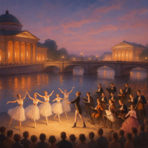 White Nights of St. Petersburg - Russia - DIY Painting By Numbers Kit