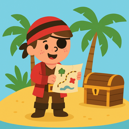 Treasure Island Voyage - DIY Painting By Numbers Kit