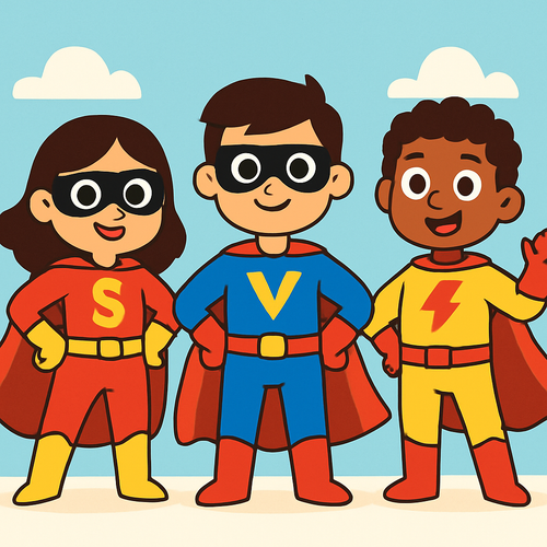 Superhero Team Assemble - DIY Painting By Numbers Kit