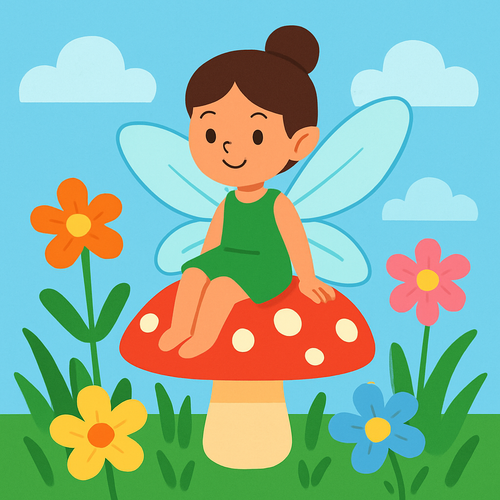 Whimsical Fairy Garden Escape - DIY Painting By Numbers Kit