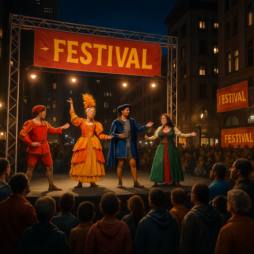 Festival Internacional de Teatro - Colombia - DIY Painting By Numbers Kit