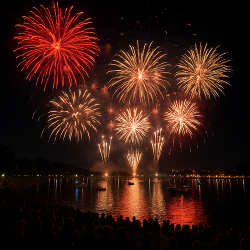 La Fête du Lac - Switzerland - DIY Painting By Numbers Kit