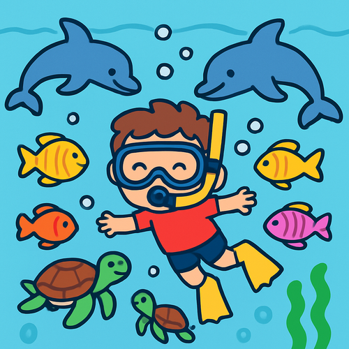 Ocean Friends Expedition - DIY Painting By Numbers Kit