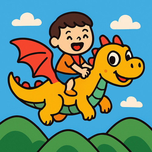 Mythical Dragon Adventures - DIY Painting By Numbers Kit