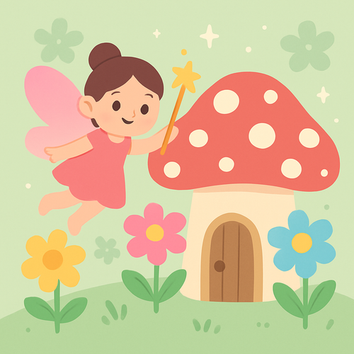 Magical Fairyland Adventure - DIY Painting By Numbers Kit