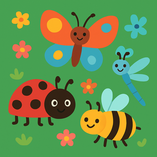Insect Explorer Challenge - DIY Painting By Numbers Kit