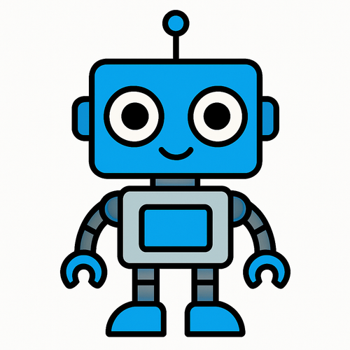 Inventive Robot Friend - DIY Painting By Numbers Kit