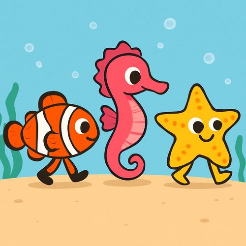 Undersea Fantasy Parade - DIY Painting By Numbers Kit