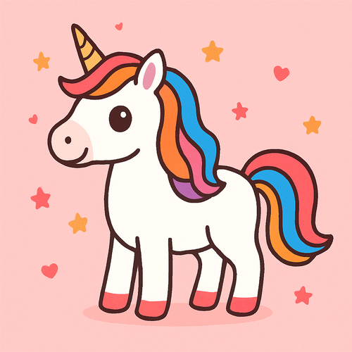 Mystical Unicorn - DIY Painting By Numbers Kit