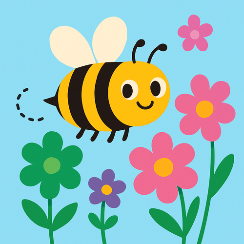 Busy Bumblebee - DIY Painting By Numbers Kit