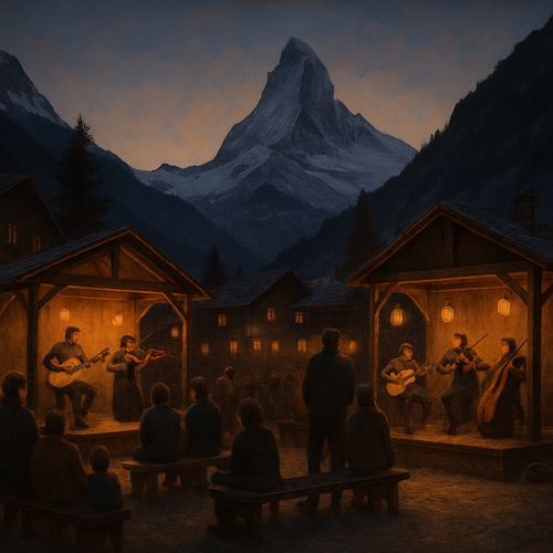 Zermatt Unplugged - Switzerland - DIY Painting By Numbers Kit
