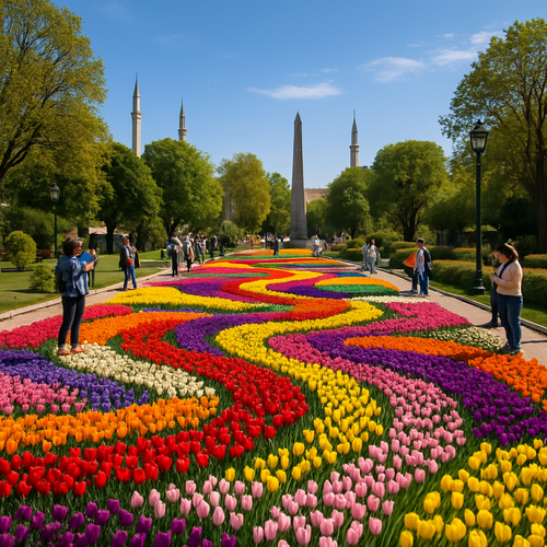 Tulip Festival - Canada - DIY Painting By Numbers Kit