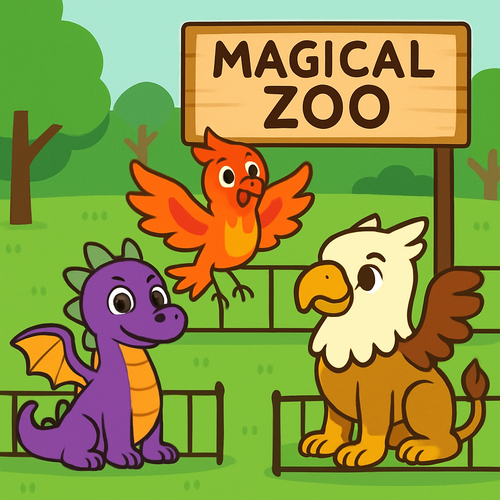 Enchanted Zoo - DIY Painting By Numbers Kit