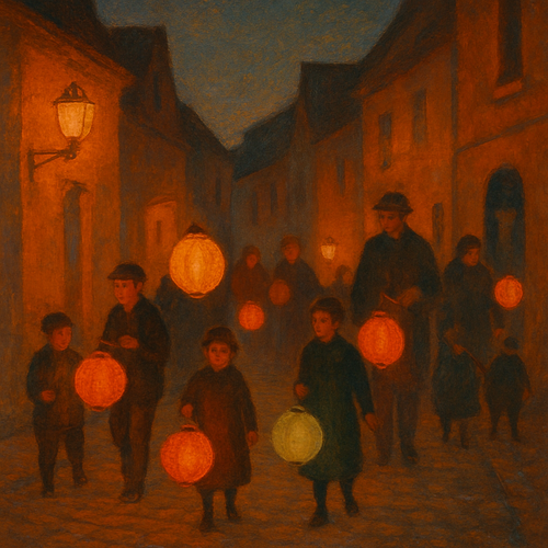 Festa della Rificolona - Italy - DIY Painting By Numbers Kit