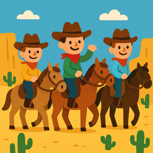 Western Trail - DIY Painting By Numbers Kit