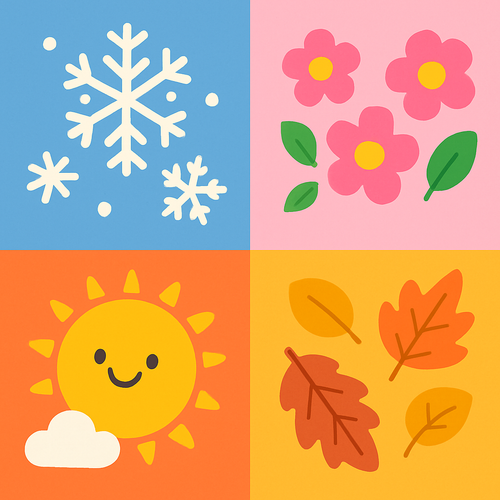 Seasonal Splendor Scenes - DIY Painting By Numbers Kit