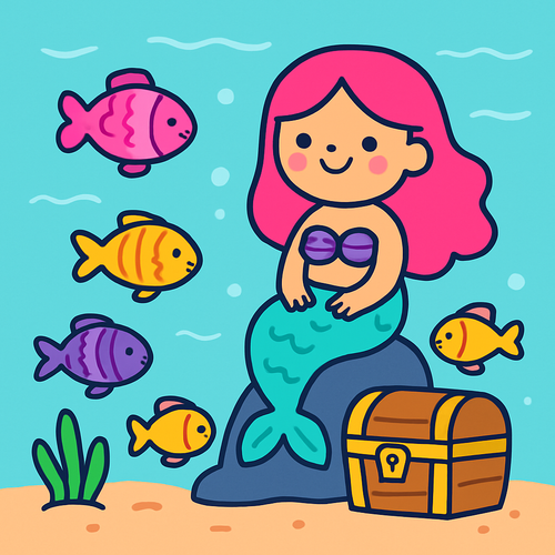 Enchanted Ocean Voyage - DIY Painting By Numbers Kit