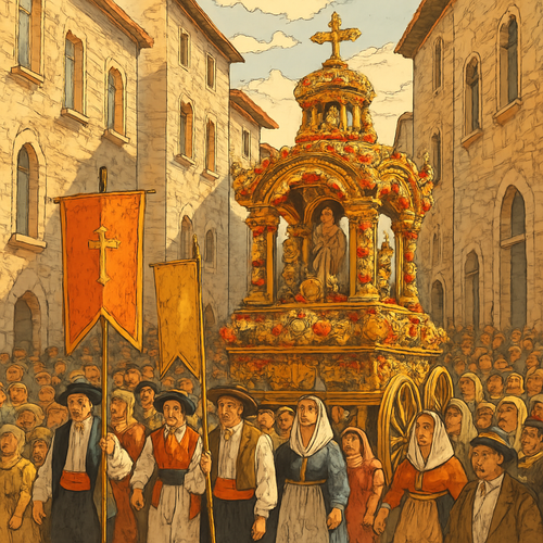 Festa della Madonna Bruna - DIY Painting By Numbers Kit