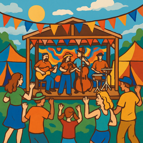 Womad Festival - DIY Painting By Numbers Kit