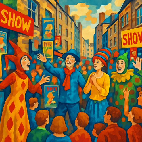 Edinburgh Festival Fringe - Edinburgh - DIY Painting By Numbers Kit