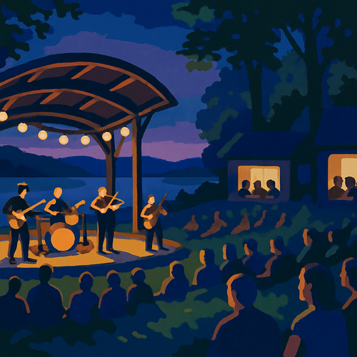 Montreux Jazz Festival - Montreux - DIY Painting By Numbers Kit