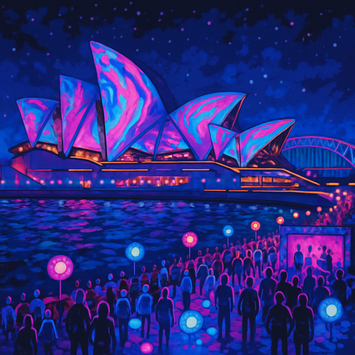 Vivid Sydney - Sydney - DIY Painting By Numbers Kit