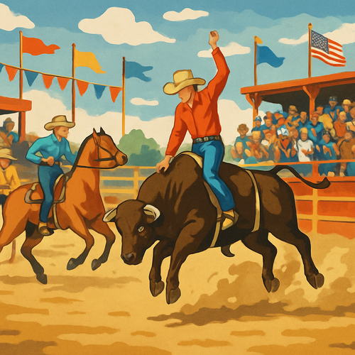 Calgary Stampede - Calgary - DIY Painting By Numbers Kit