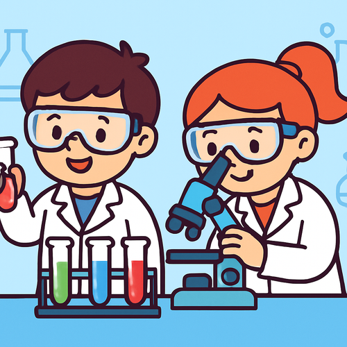 Science Lab Fun - DIY Painting By Numbers Kit