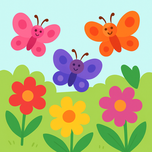 Mystic Butterfly Garden - DIY Painting By Numbers Kit