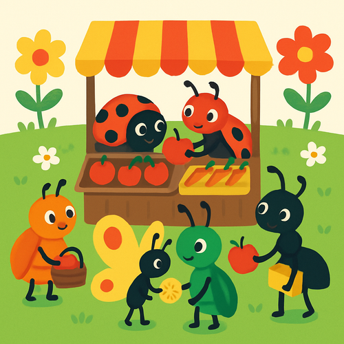 Busy Bug Bazaar - DIY Painting By Numbers Kit