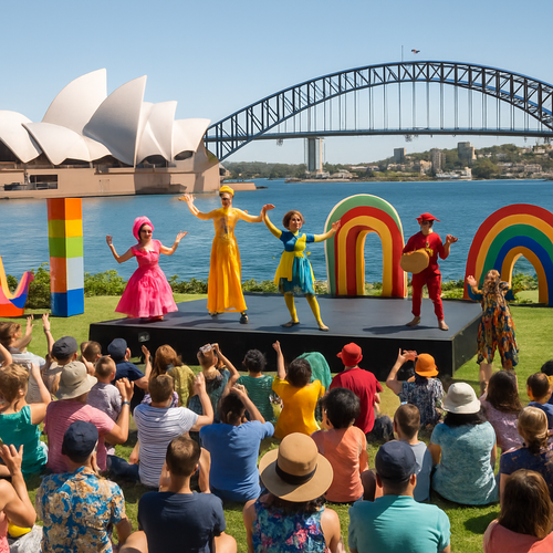 Sydney Festival - Sydney Australia - DIY Painting By Numbers Kit