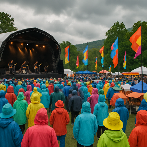 Fuji Rock Festival - Niigata Japan - DIY Painting By Numbers Kit