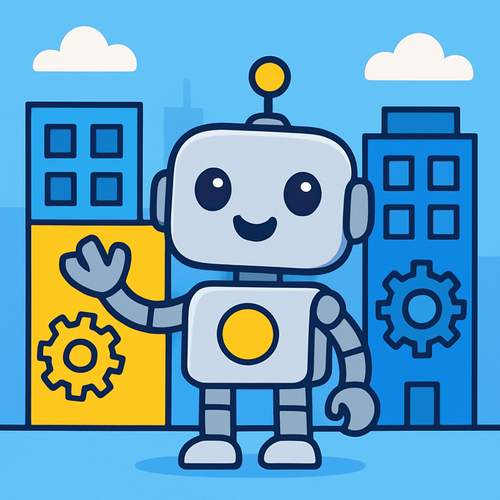 Robot City Explorers - DIY Painting By Numbers Kit