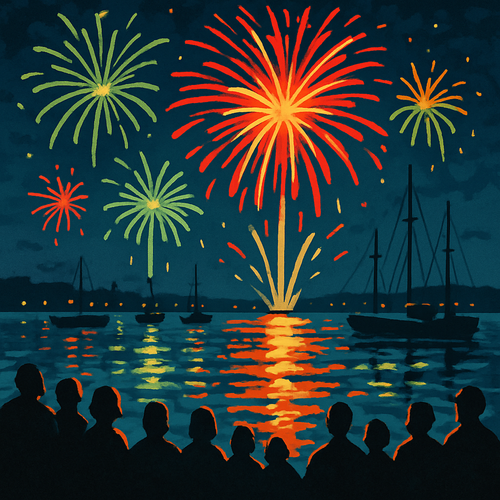 International Fireworks Festival - Macau - DIY Painting By Numbers Kit