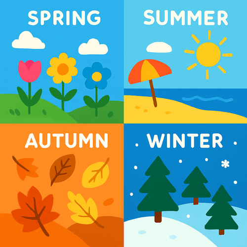 Seasonal Splendor - DIY Painting By Numbers Kit