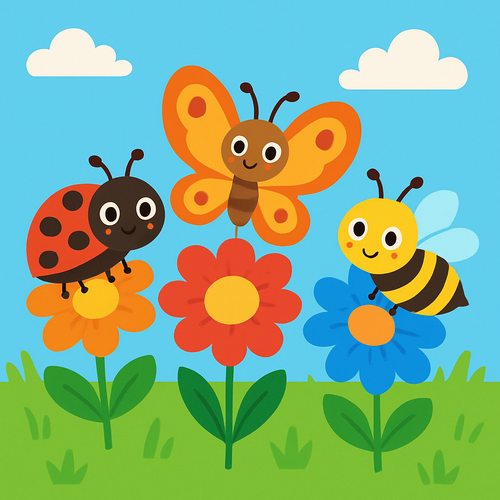 Insect World Discovery - DIY Painting By Numbers Kit