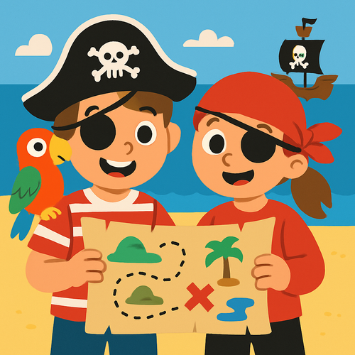 Adventure Pirates - DIY Painting By Numbers Kit
