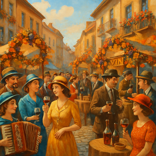 Fête des Vendanges - Montmartre, France - DIY Painting By Numbers Kit