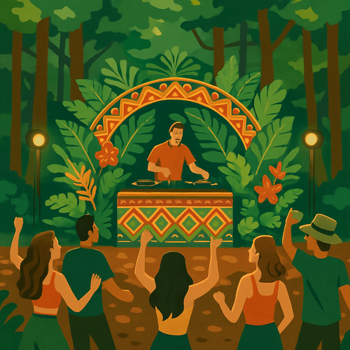 Jungle Music Festival - Brazil - DIY Painting By Numbers Kit