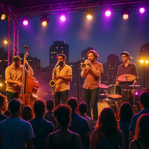 Jazzablanca Festival - Casablanca, Morocco - DIY Painting By Numbers Kit