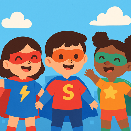 Superhero Squad - DIY Painting By Numbers Kit