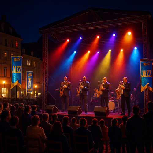 Montreal Jazz Festival - Canada - DIY Painting By Numbers Kit