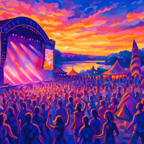 Sziget Festival - Hungary - DIY Painting By Numbers Kit