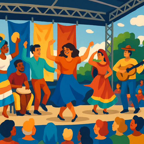 Harare International Festival of the Arts - Zimbabwe - DIY Painting By Numbers Kit