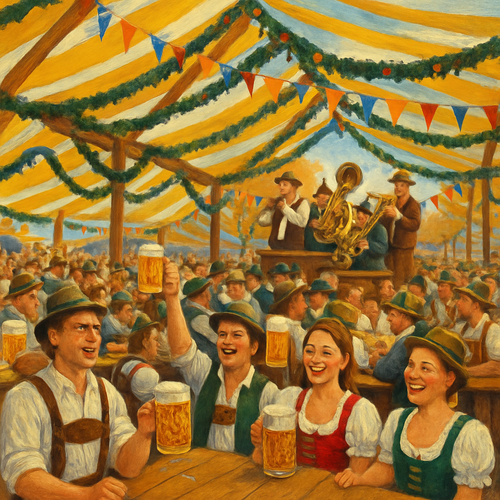 Oktoberfest - Germany - DIY Painting By Numbers Kit