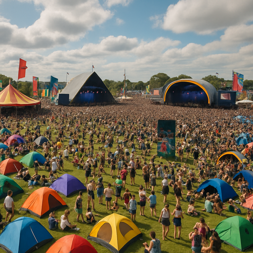 Glastonbury Festival - United Kingdom - DIY Painting By Numbers Kit