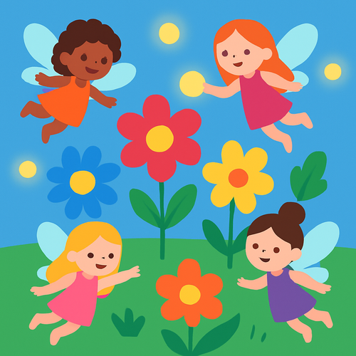 Magical Fairy Garden - DIY Painting By Numbers Kit