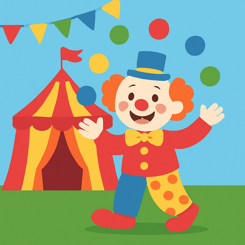Sweet Circus Adventure - DIY Painting By Numbers Kit