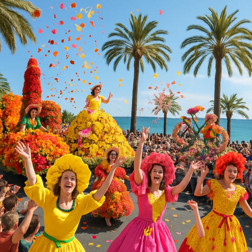 Carnival of Nice - France - DIY Painting By Numbers Kit